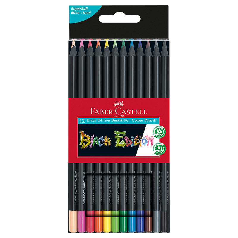 black pencils