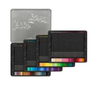 Black Edition Colouring Pencils 100x Metal Case - Image 2