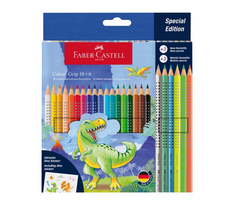 Dino Colouring Pencils Set 24