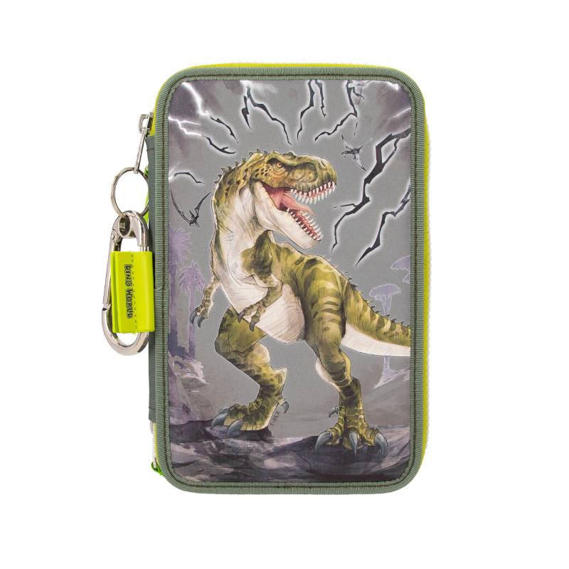 Dino World Triple Pencil CaseREFLECTOR