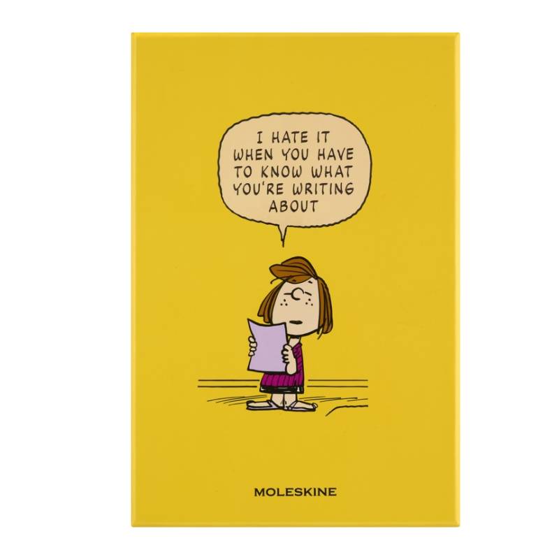 moleskine peaNUTS